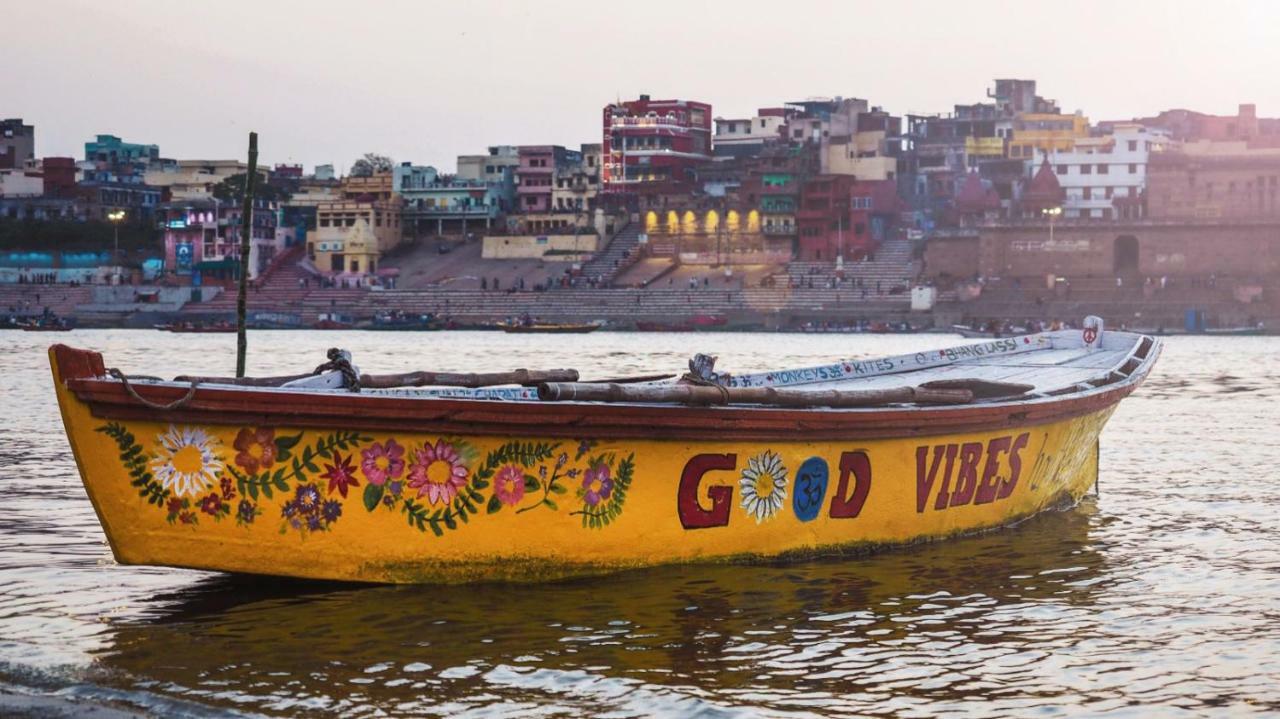 Good Vibes Hostel Varanasi Exterior foto